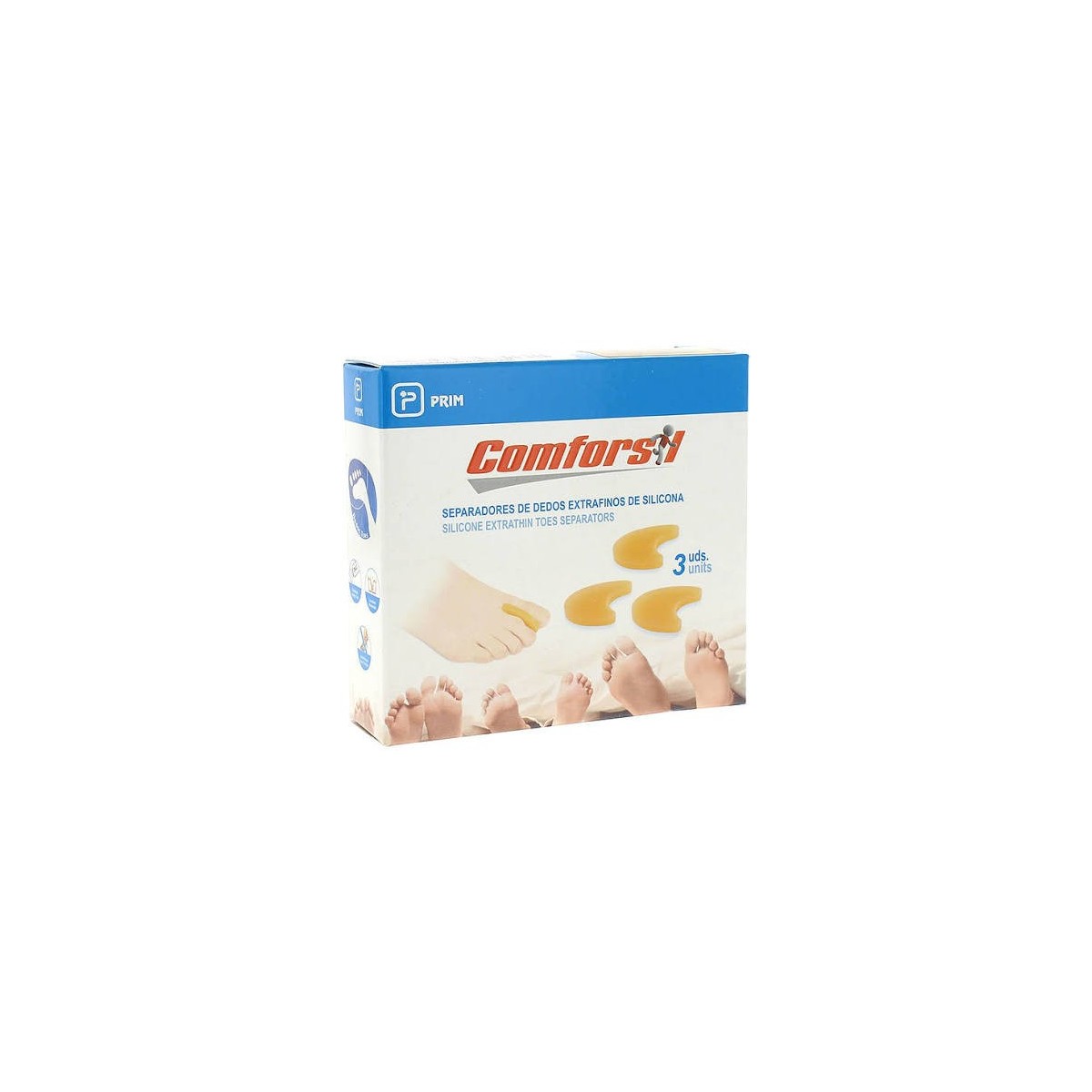 comforsil separador dedos silicona extraf tm accesorios