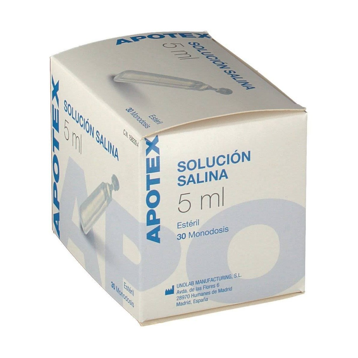 solucion salina apotex 5ml