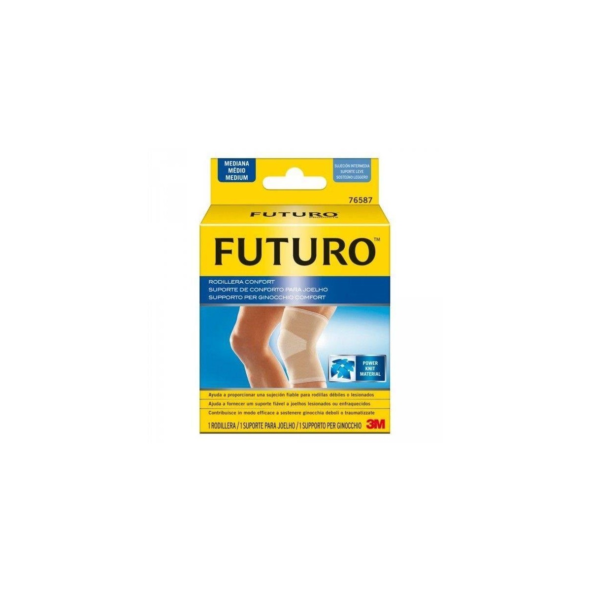 futuro rodillera comfort lift m