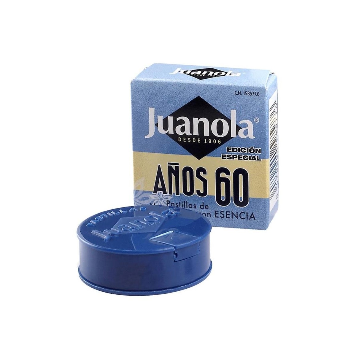 juanola pastillas con esencia anos 60 54 gr