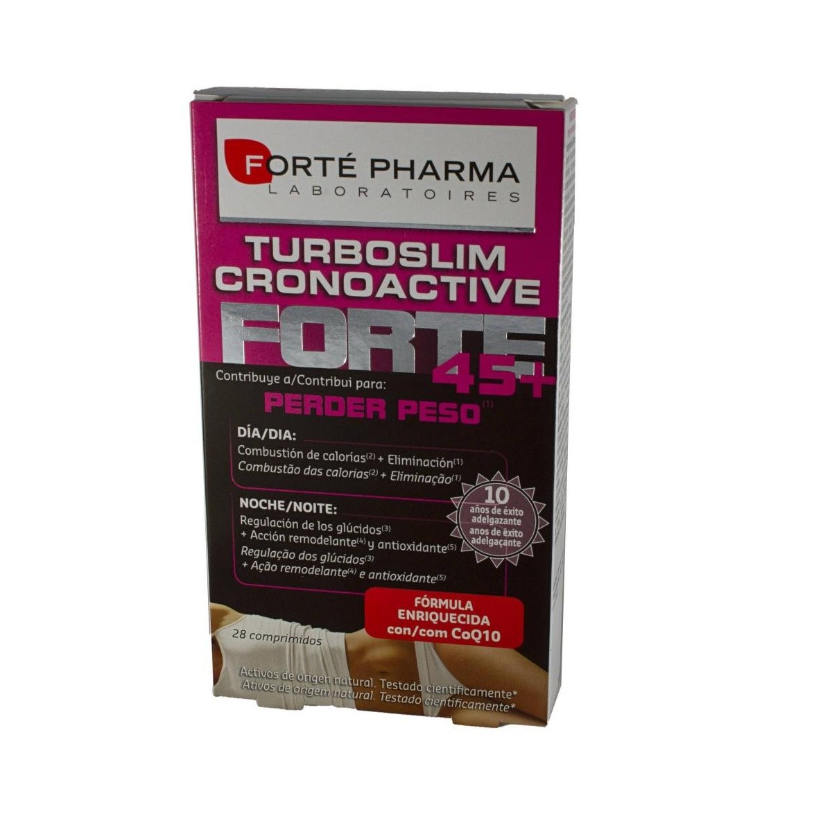 turboslim cronoactive 45 forte pharma 28 comprimidos