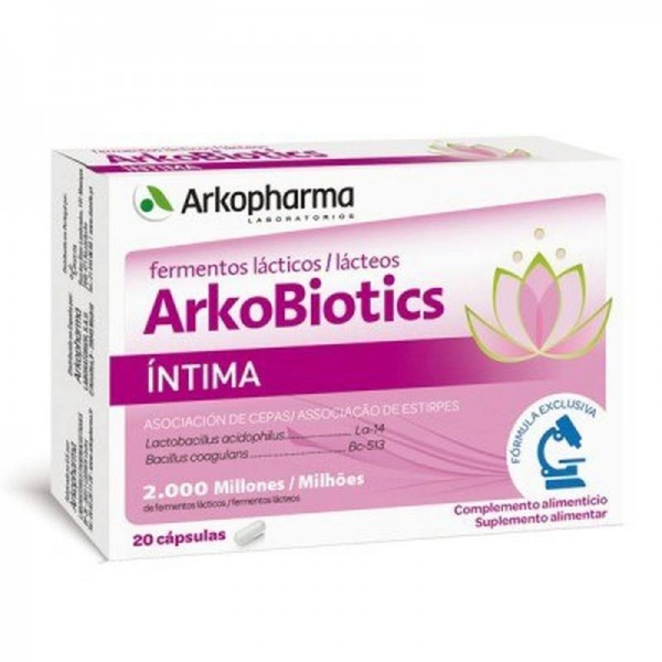 arkoprobiotics flora vaginal 20 capsulas