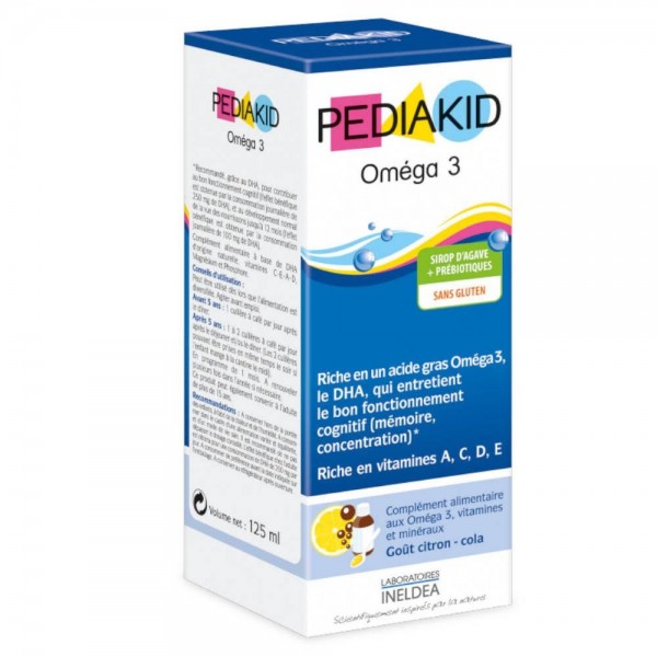 pediakid omega 3 jarabe 125ml