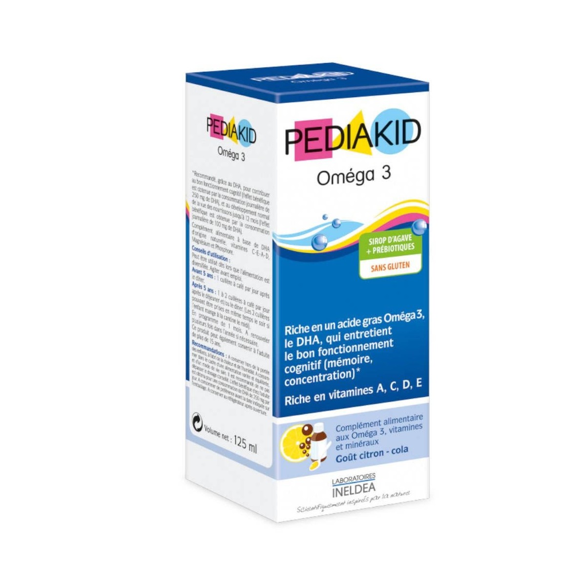 pediakid omega 3 jarabe 125ml