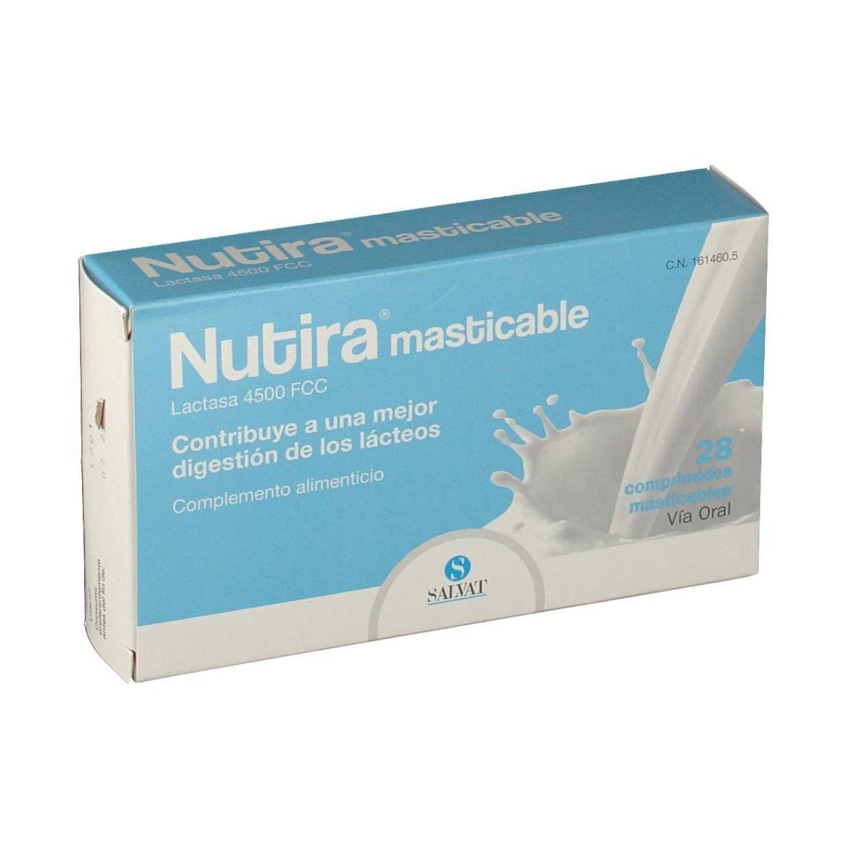 nutira lactasa masticable 28 comprimidos