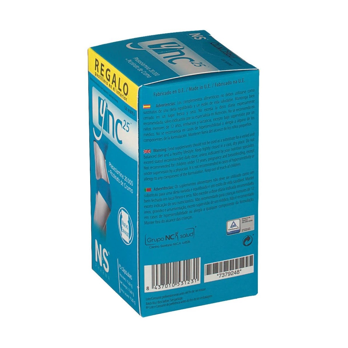 ync 25 15 capsulas