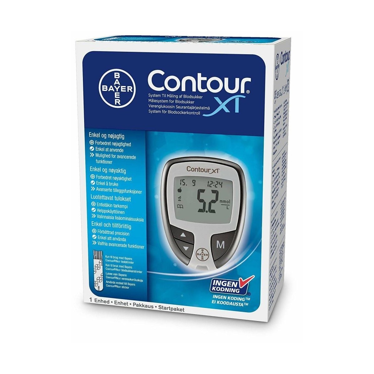 contour xt medidor