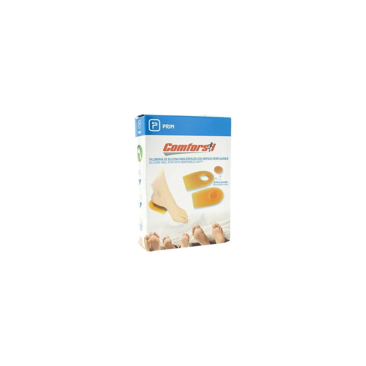 comforsil taloneras para espolon con orificio desplazable talla l