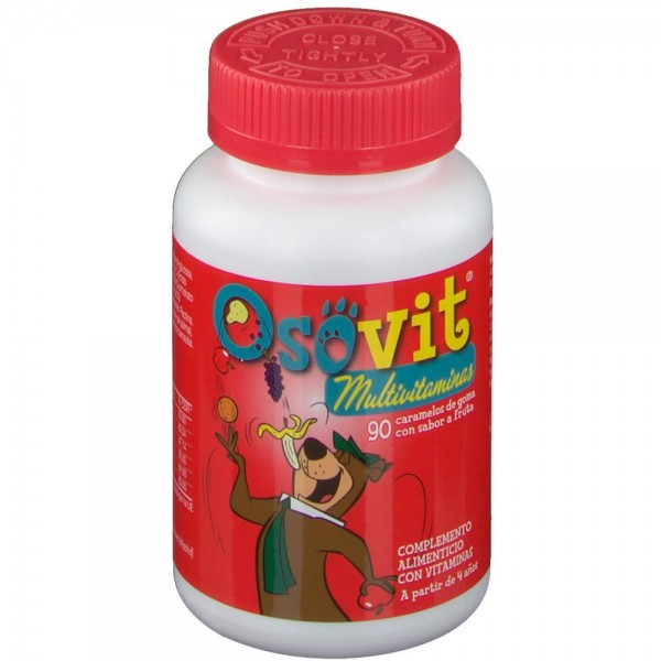 osovit multivitaminas 90 caramelos