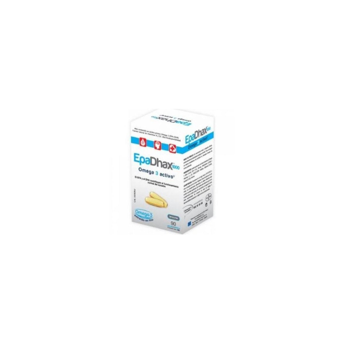 epadhax 1000 omega 3 activo 90 capsulas