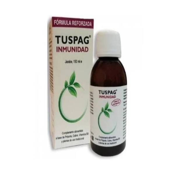 tuspag inmunidad jarabe 150 ml heliosar