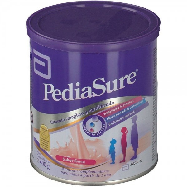 pediasure fresa 400 g polvo