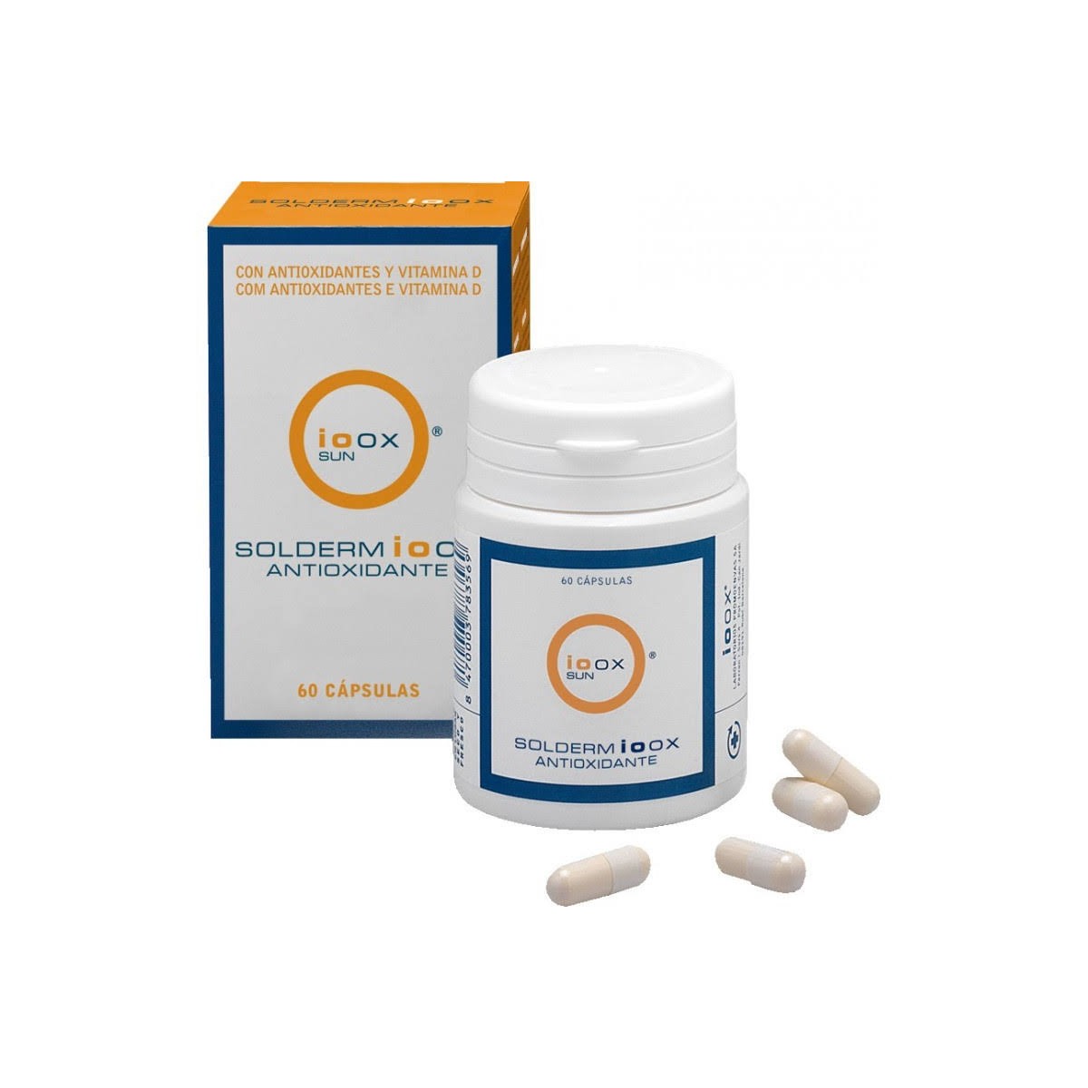 ioox solderm antioxidante 60 capsulas