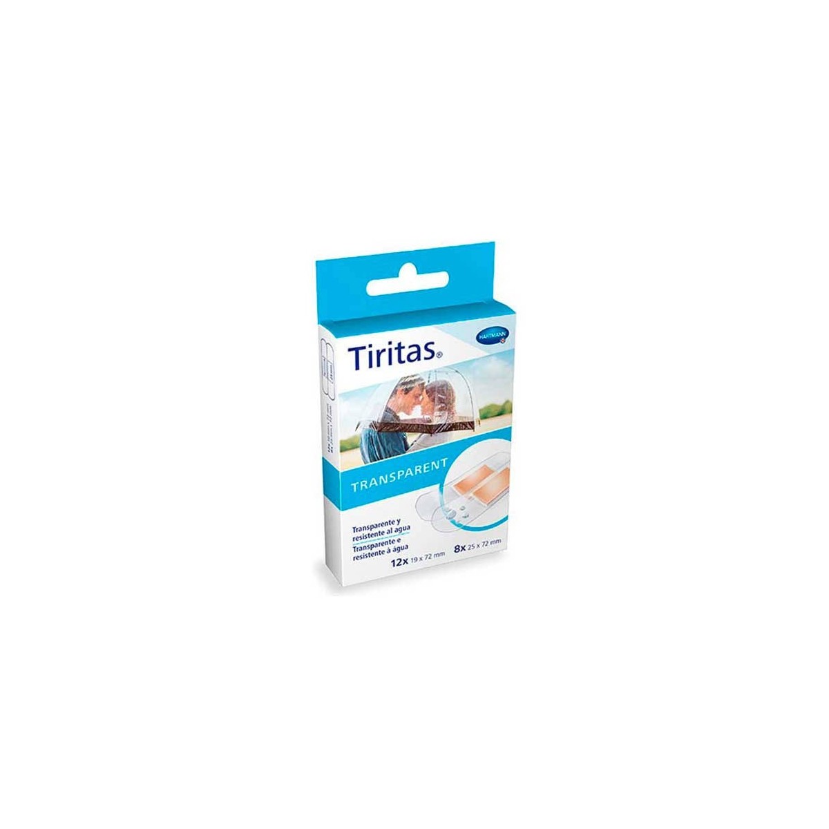 tiritas transparentes 20 uds