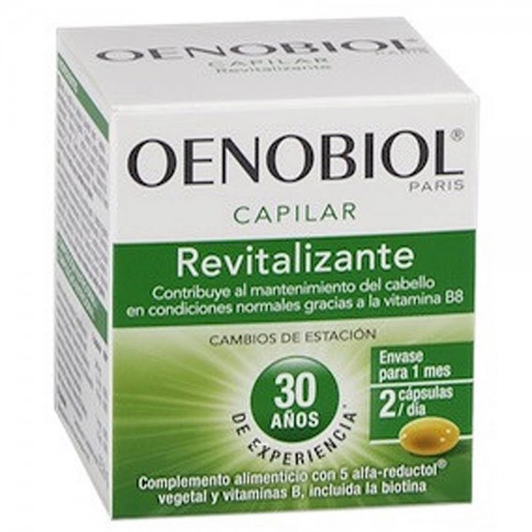 oenobiol capilar revitalizante 60 caps