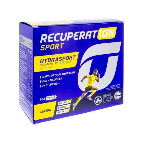 recuperat ion hydrasport sabor limon 12 sobres