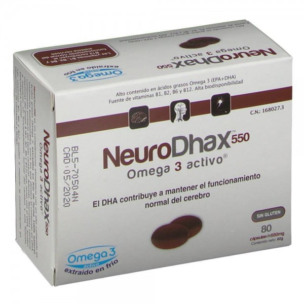 neurodhax 550 omega 3 activo