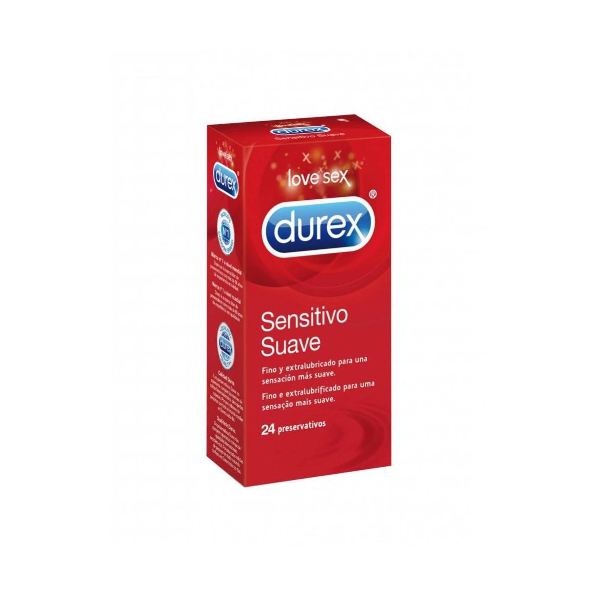 durex sensitivo suave 24 preservativos
