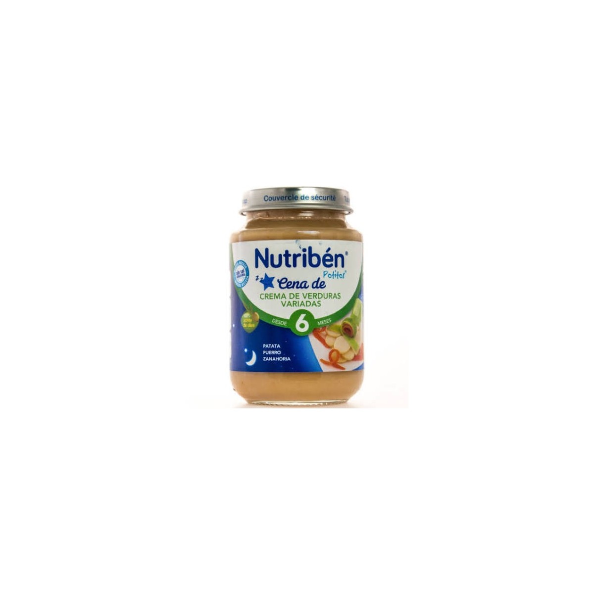 nutriben jantar de creme de verduras variadas 200