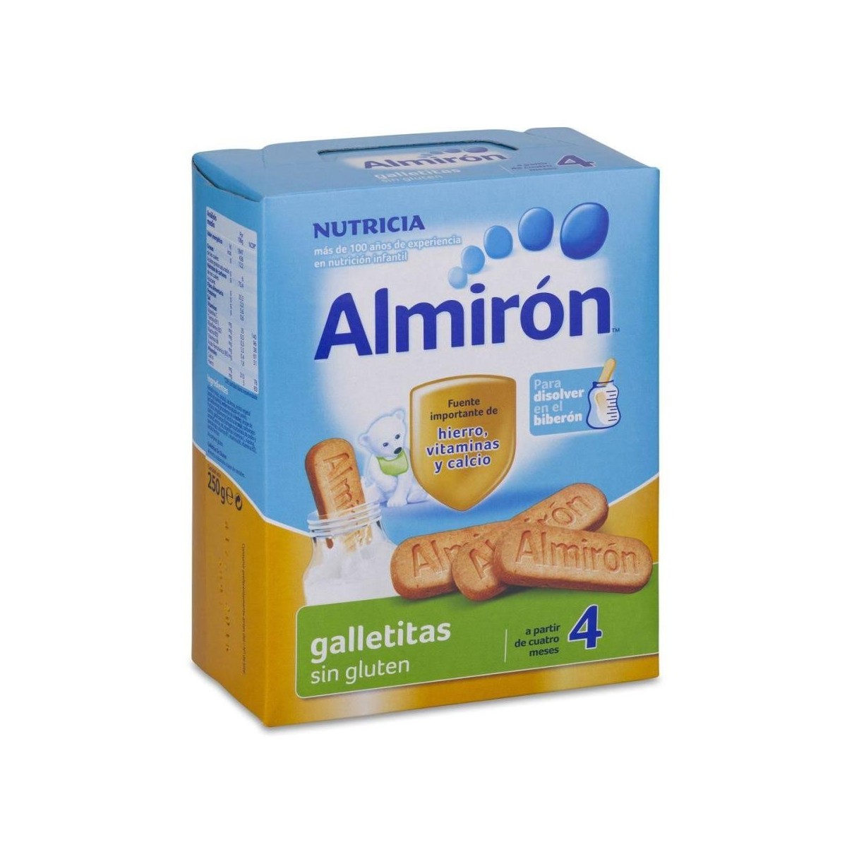 almiron advance galletitas sin gluten 250 g