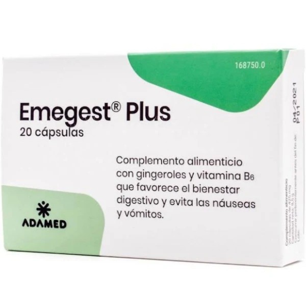emegest plus 20 capsulas