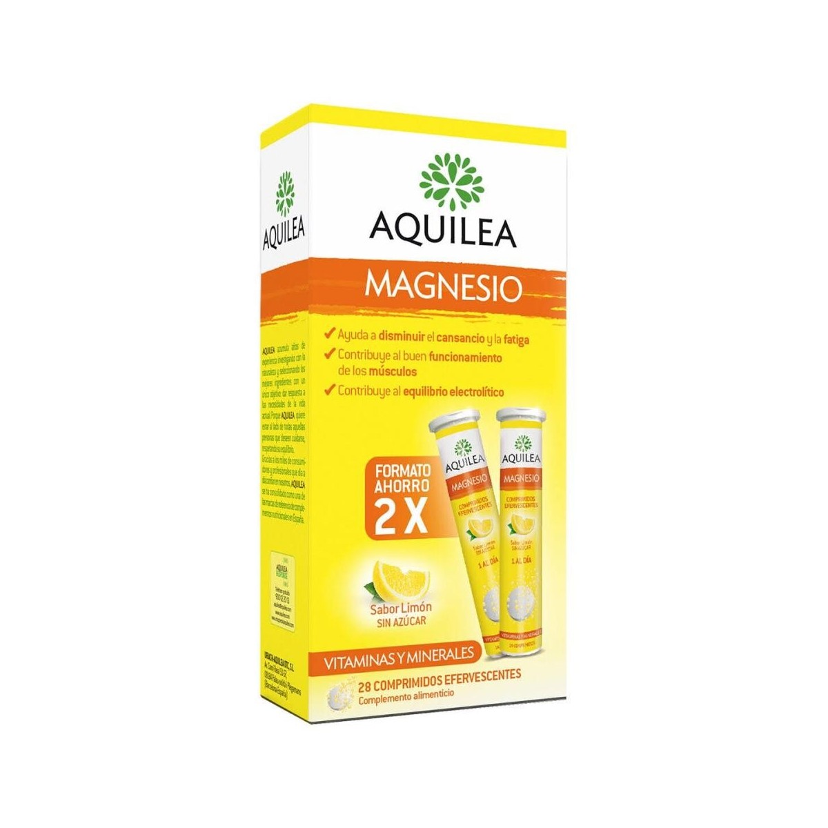 aquilea magnesio 28 comprimidos