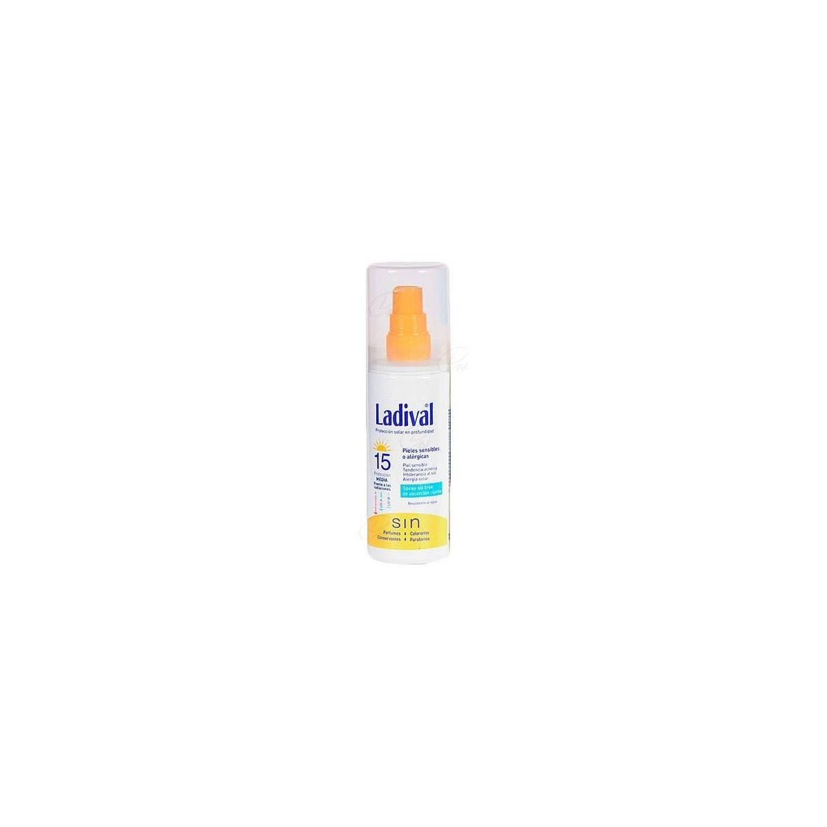 ladival spray piel sensible spf15 150 ml