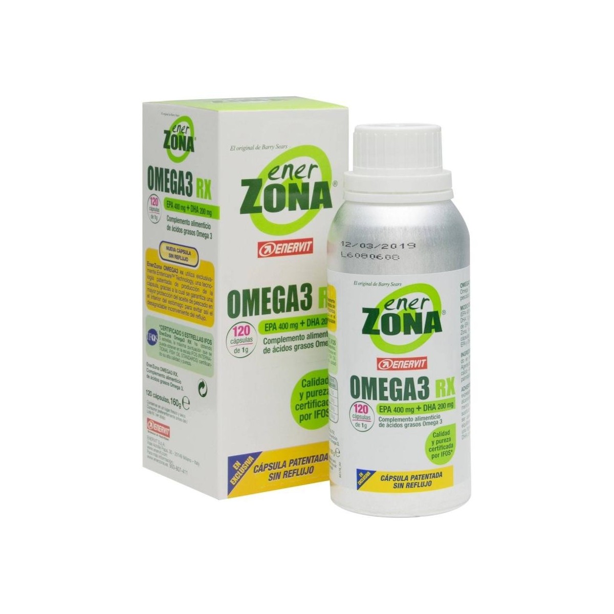 enerzona omega 3 rx 120 capsulas