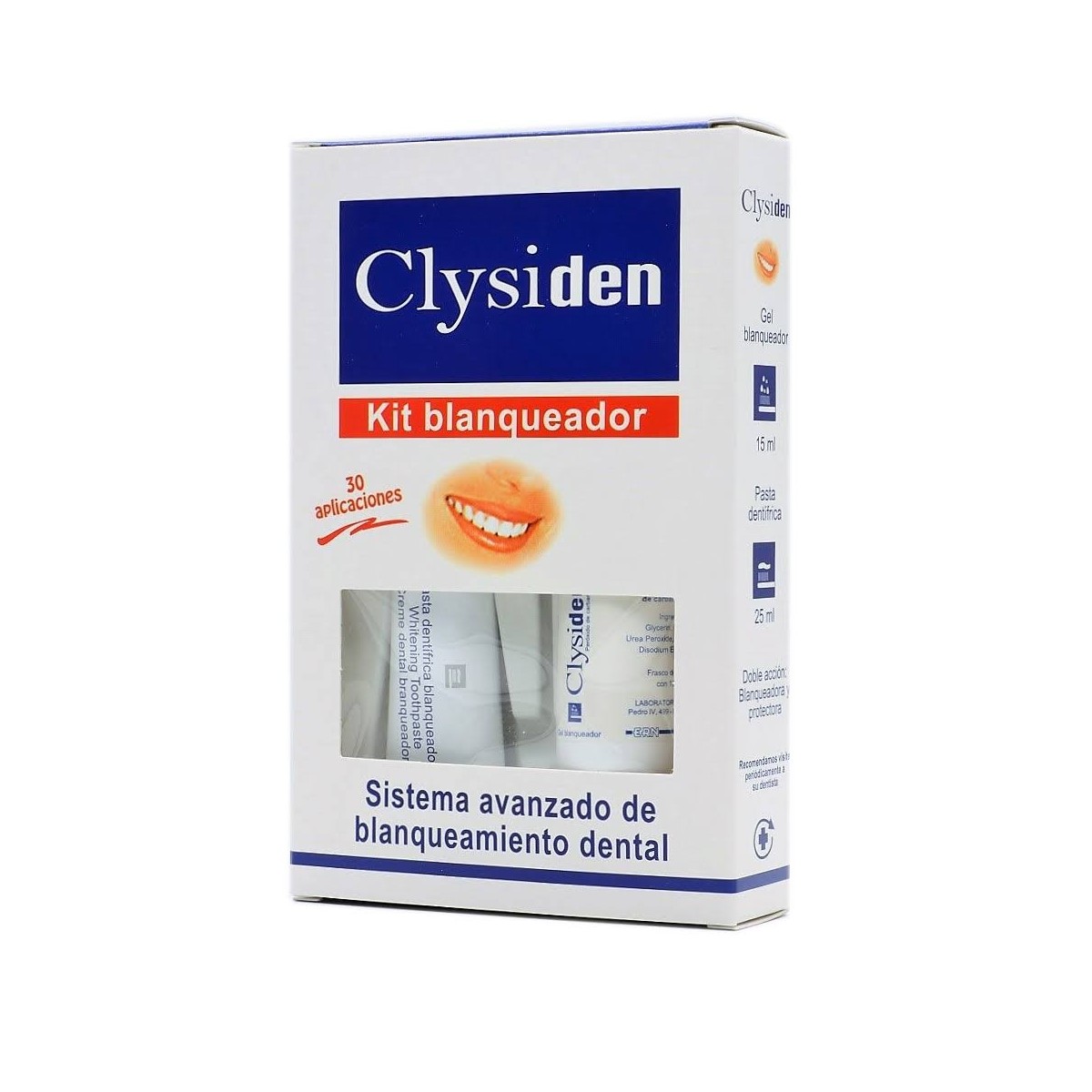 clysiden kit blanqueador 30 aplicaciones
