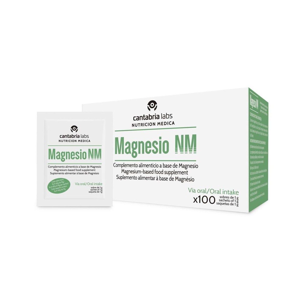 magnesio nm 100 sobres 1 gr