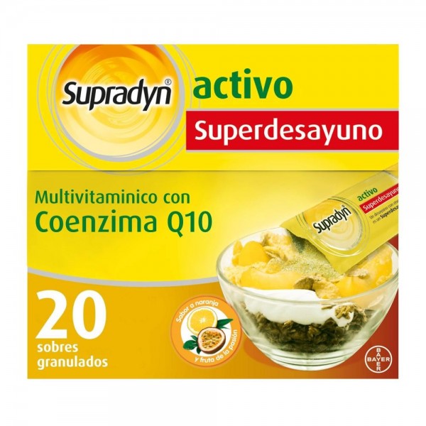 supradyn activo superdesayuno 20 sobres