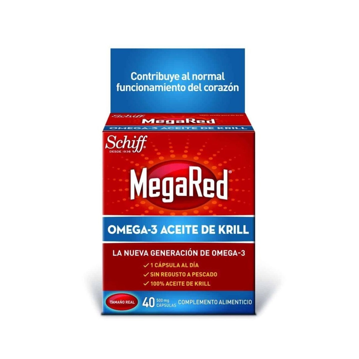 megared omega 3 aceite de krill 40 capsulas
