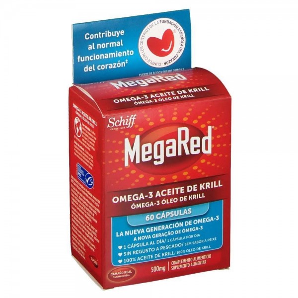 megared omega 3 aceite de krill 60 capsulas