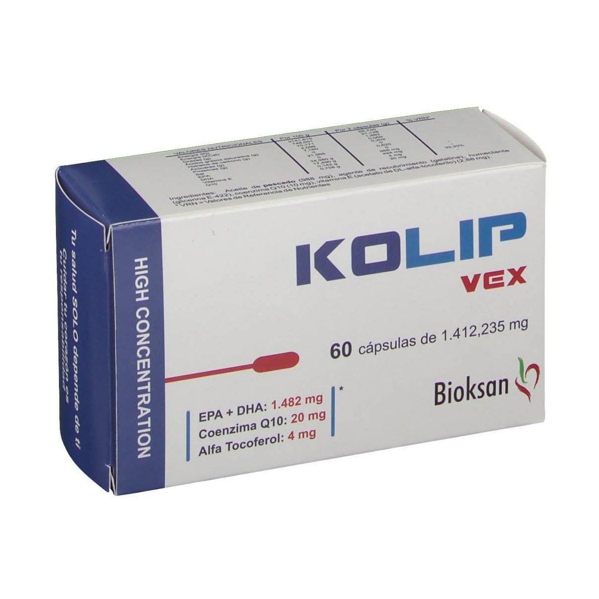 kolip vex 60 capsulas