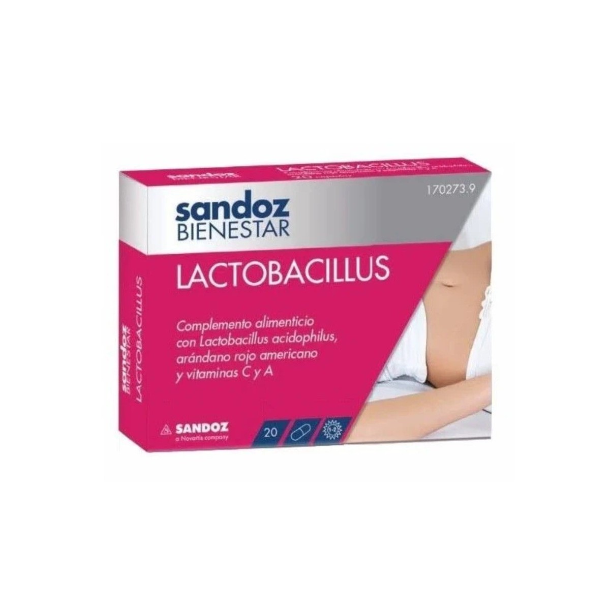 sandoz bienestar lactobacillus 20 capsulas