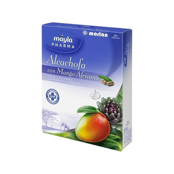 mayla alcachofa con mango africano 30 caps