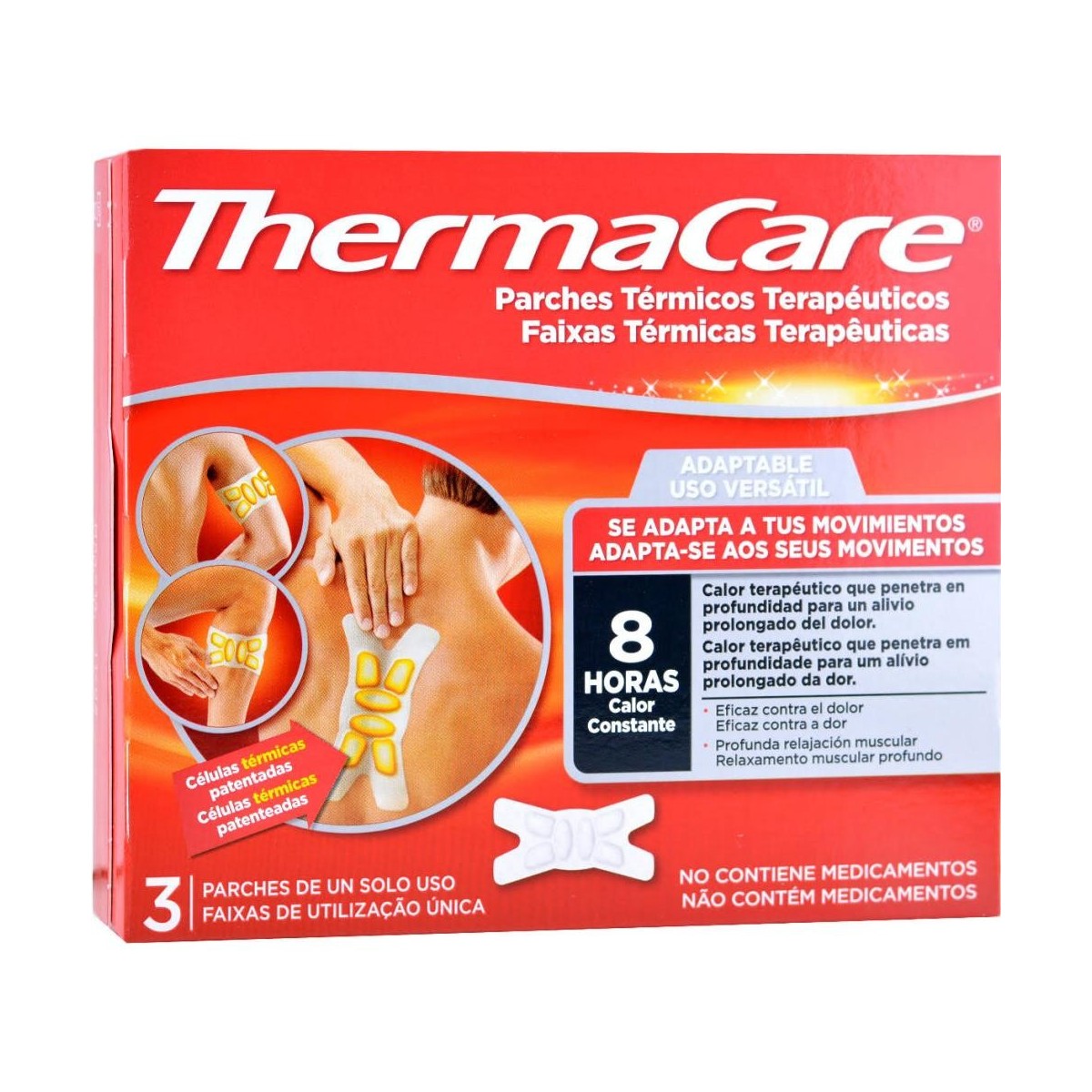 thermacare adaptable 3 parches