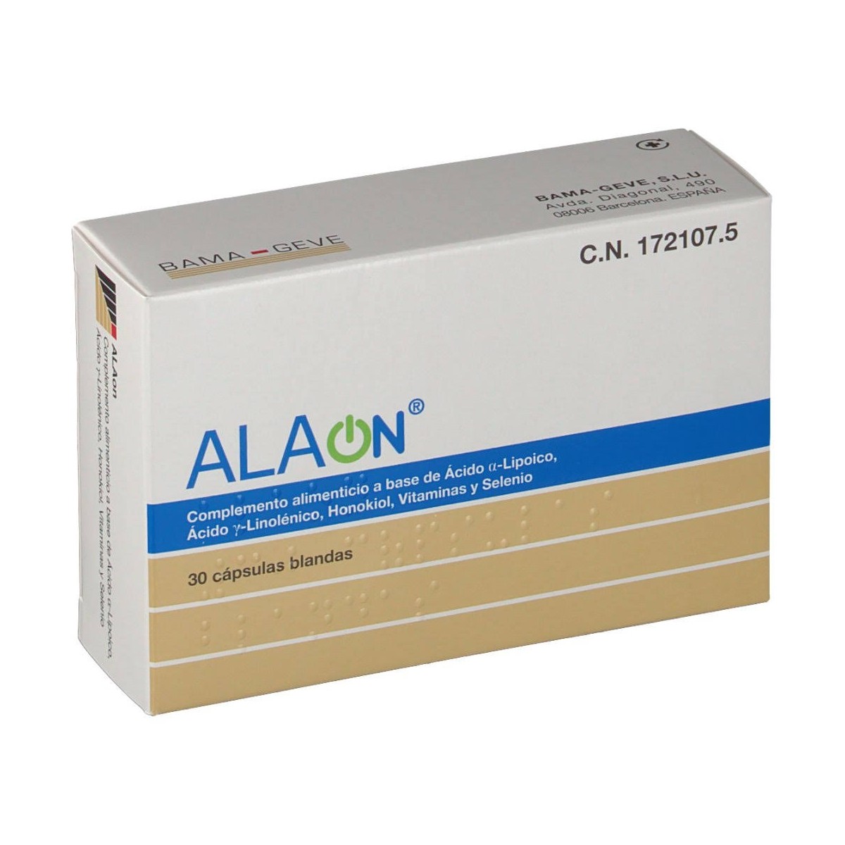 alaon 30 capsulas blandas