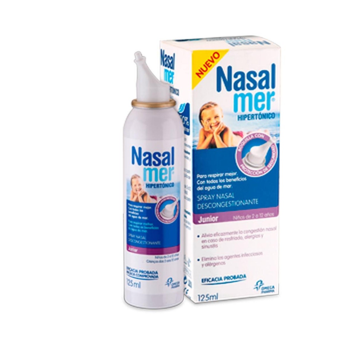 nasalmer hipertonico junior 125 ml