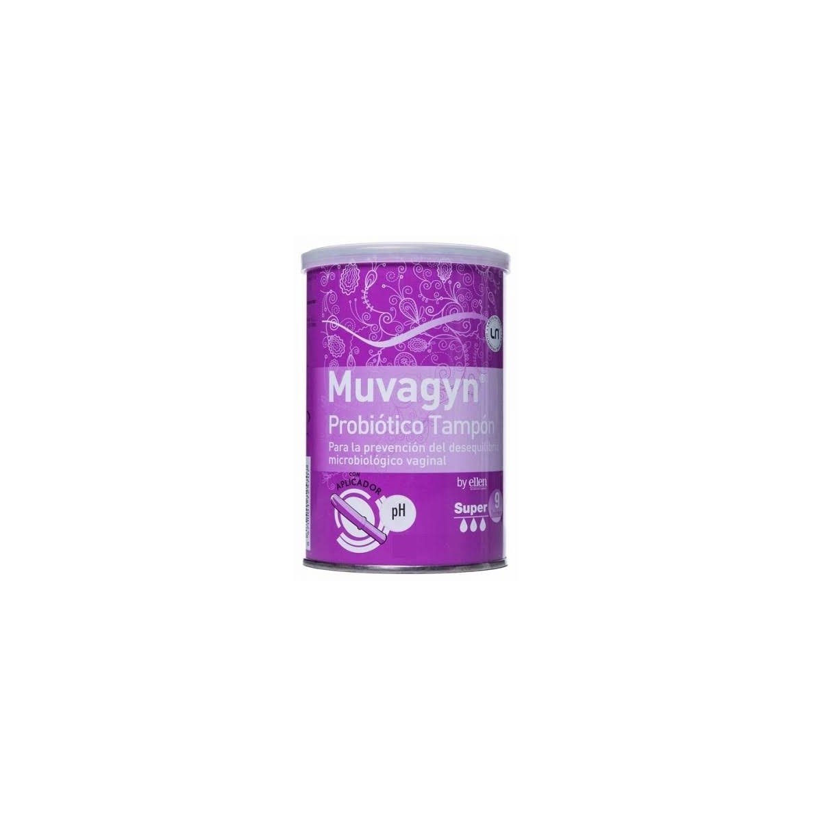 muvagyn probiotico tampon vaginal super