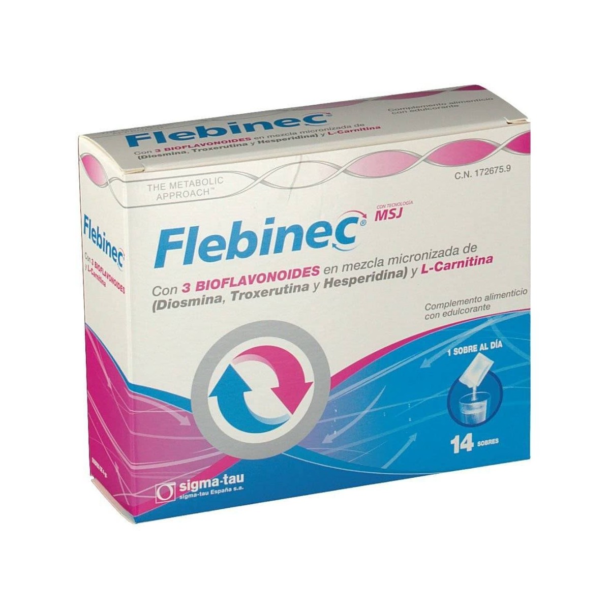 flebinec 14 sobres
