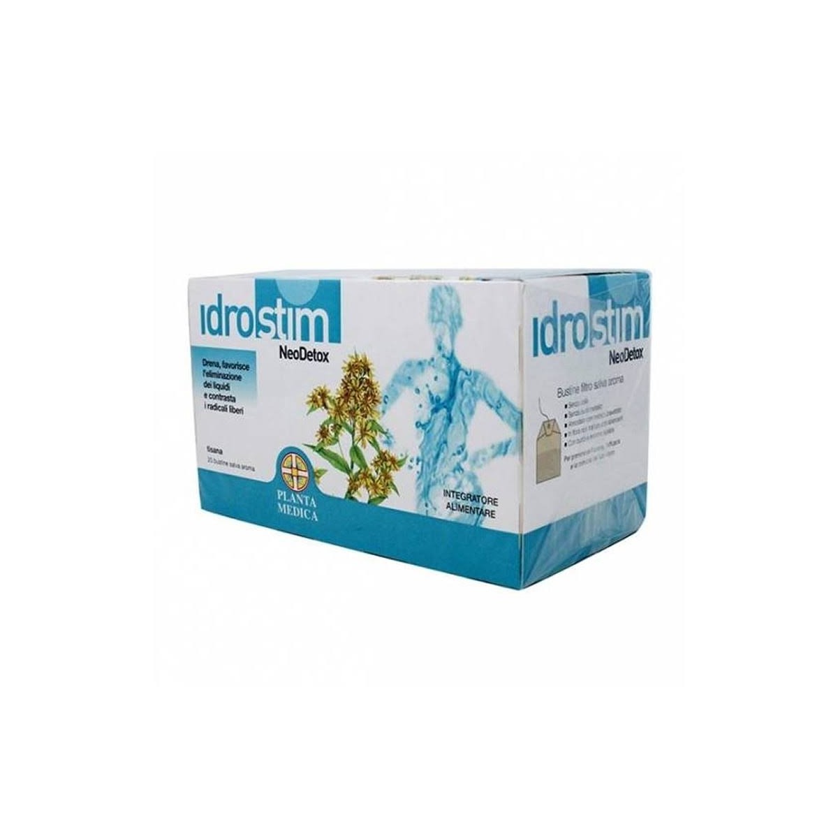 planta medica idrostim neodetox tisana 20 sobres