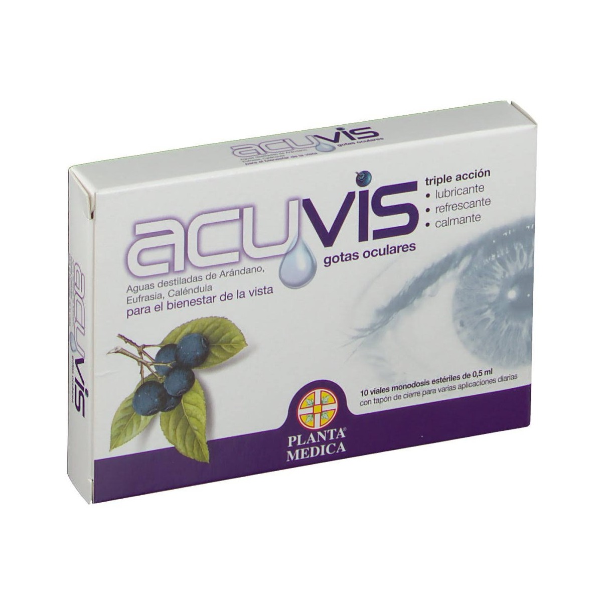 acuvis gotas oculares 10 viales monodosis