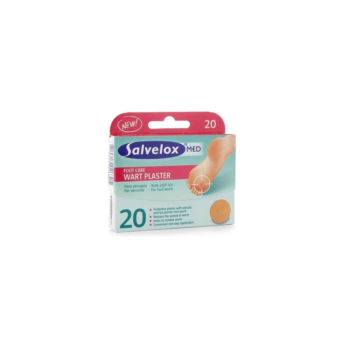 salvelox med verrugas 20 apositos