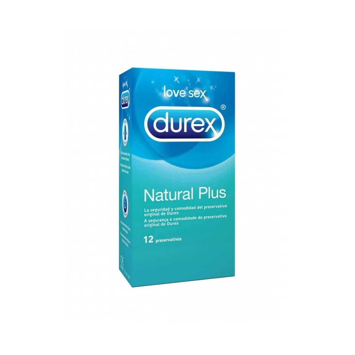 durex natural plus 12 preservativos