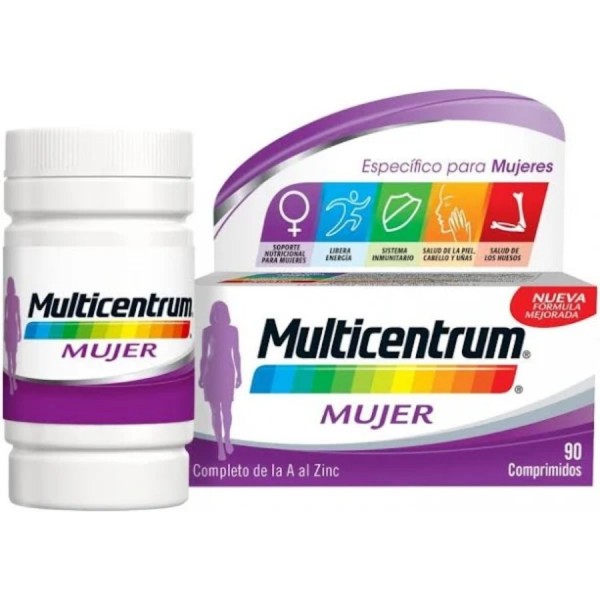 multicentrum 90 comprimidos mujer