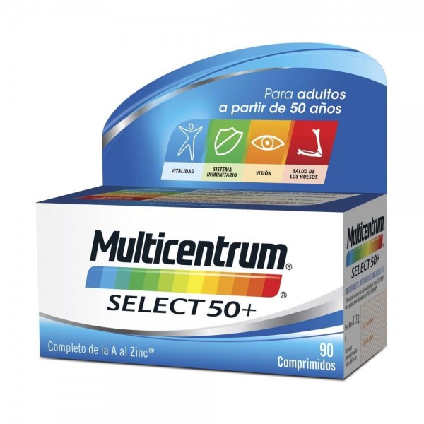 multicentrum 90 comprimidos select 50