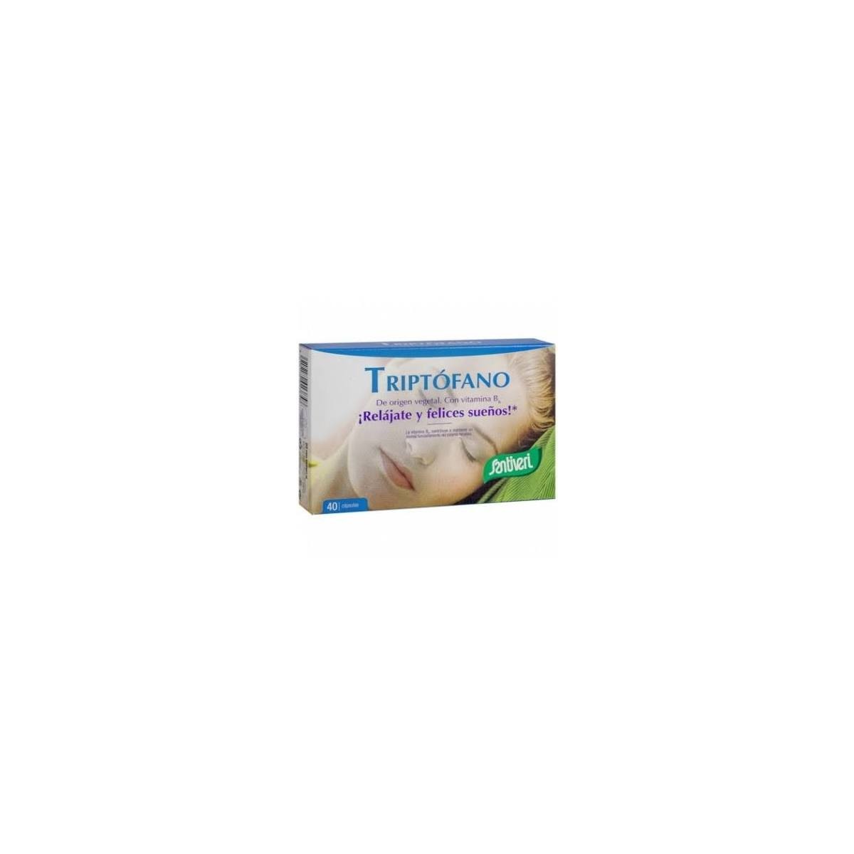 triptofano santiveri 40 capsulas vegetales
