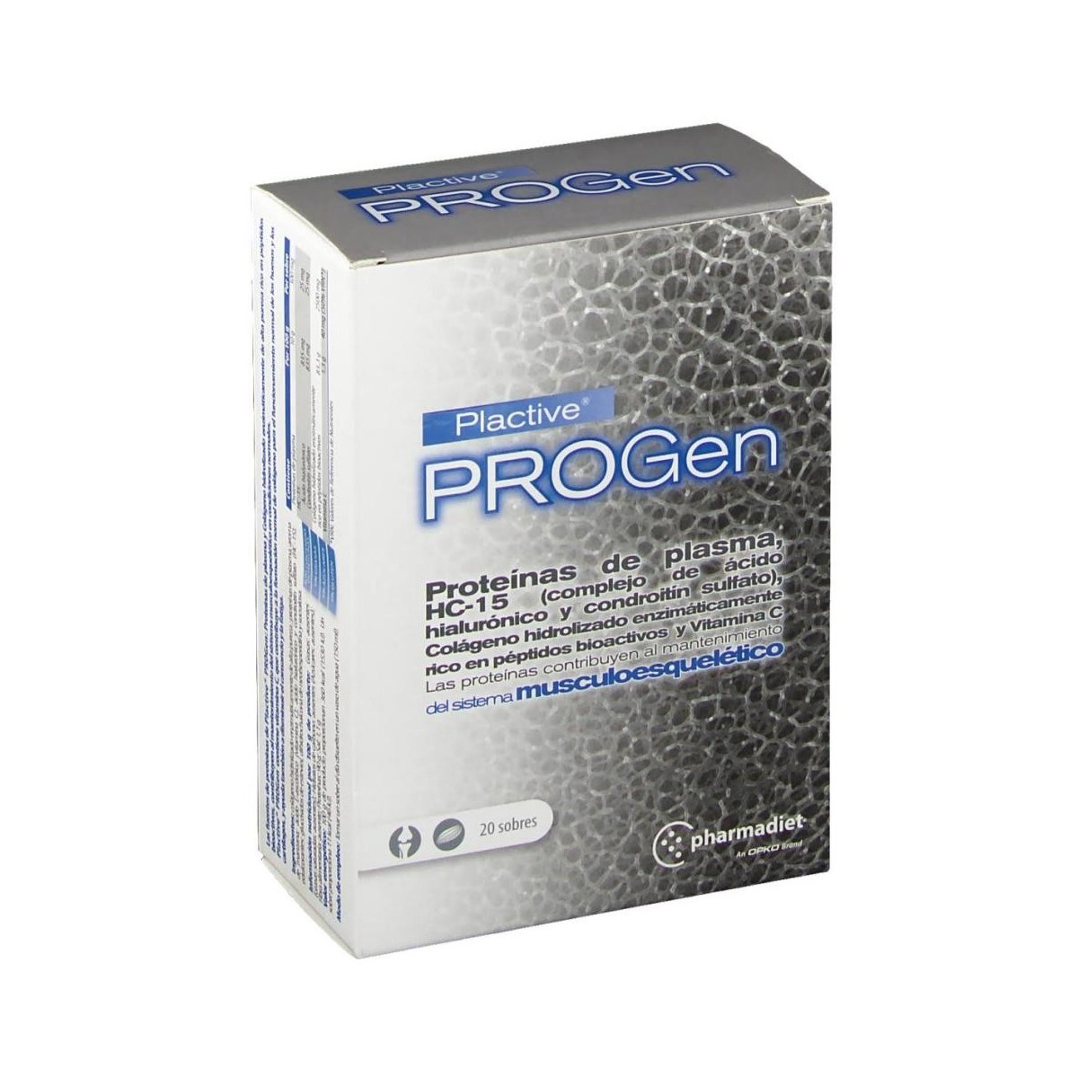 plactive progen 20 sobres