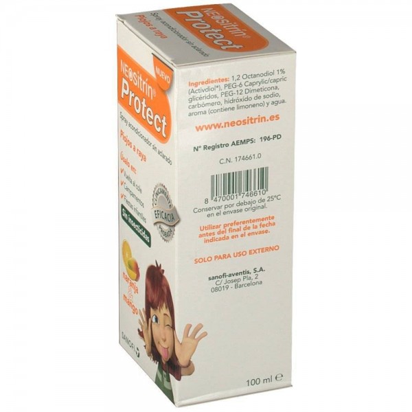 neositrin protect spray acondicionador 100 ml